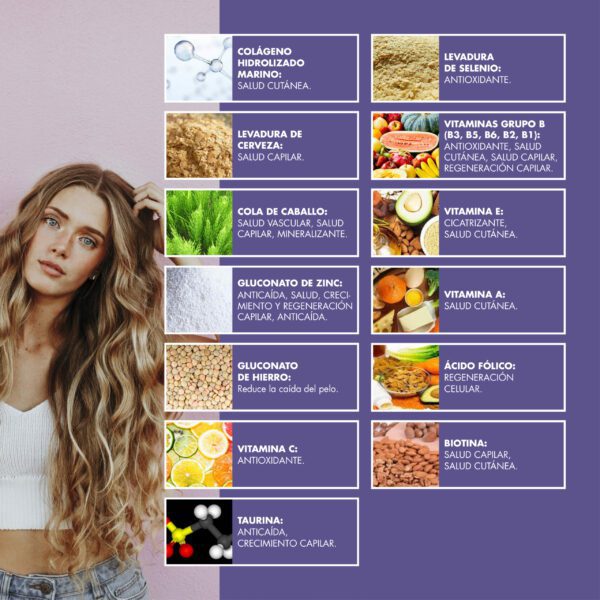 CÁPSULAS PARA EL CABELLO, PIEL Y UÑAS - Imagen 4