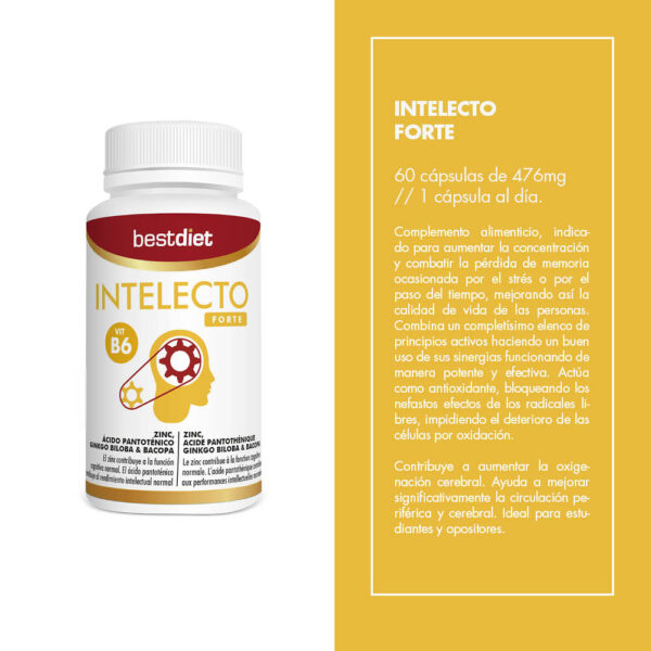 CÁPSULAS INTELECTO FORTE - Imagen 5