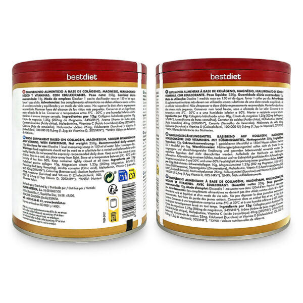 COLÁGENO CON MAGNESIO EN POLVO | 250 G - Imagen 2