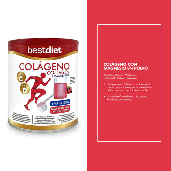 COLÁGENO CON MAGNESIO EN POLVO | 250 G - Imagen 3