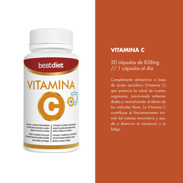 CÁPSULAS DE VITAMINA C - Imagen 3