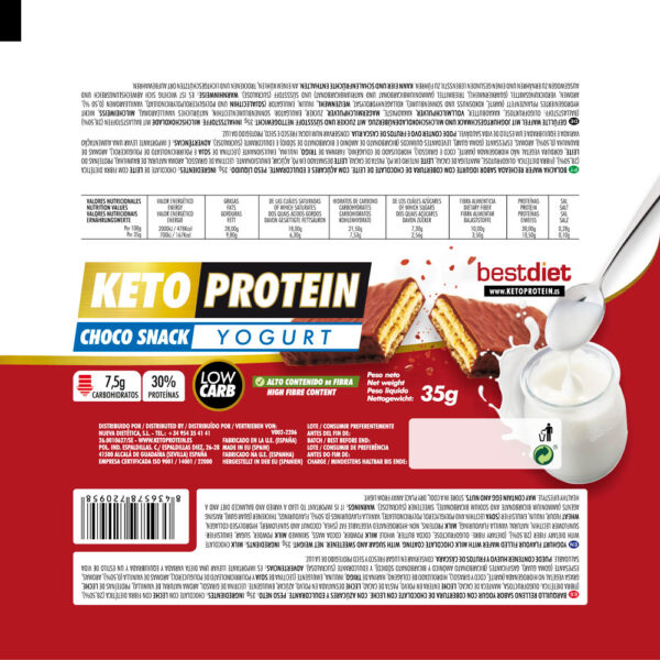 BARRITAS DE YOGUR CHOCO SNACK YOGURT  24uds. de 840g - Imagen 7