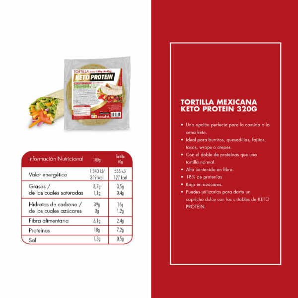 TORTILLA MEXICANA 320 G - Imagen 4