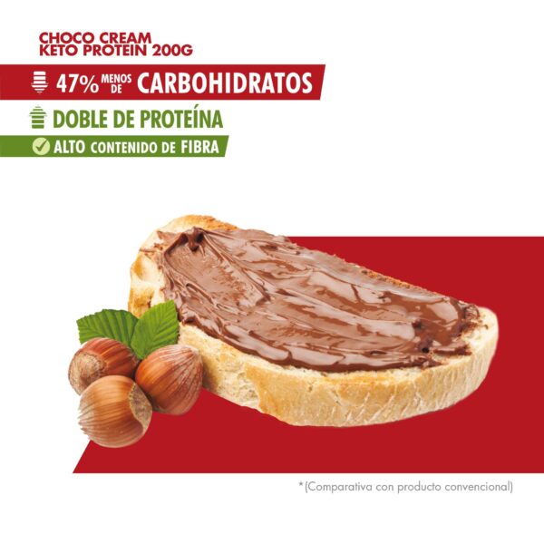 CREMA DE CHOCOLATE CHOCO CREAM 200 GR - Imagen 2
