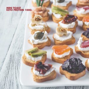 Mini Toast Keto Protein 100 g + Muestra de Paté Gratis - Imagen 4