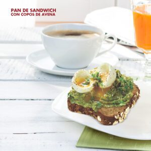 PAN DE SANDWICH CON COPOS AVENA 365 GR