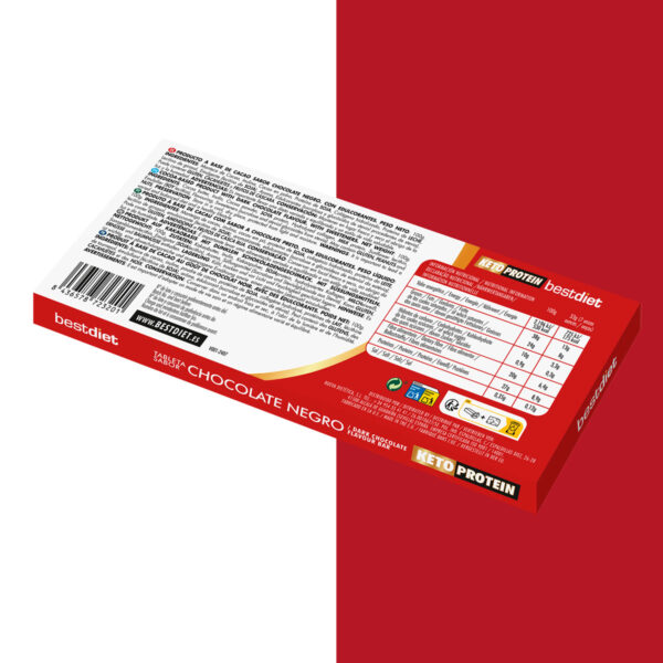 Pack 3x2 TABLETA SABOR CHOCOLATE NEGRO 100 G - Imagen 3