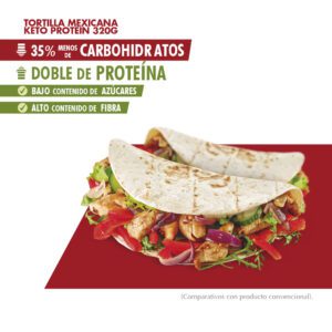 KETO PROTEIN Mexican tortillas 320 G