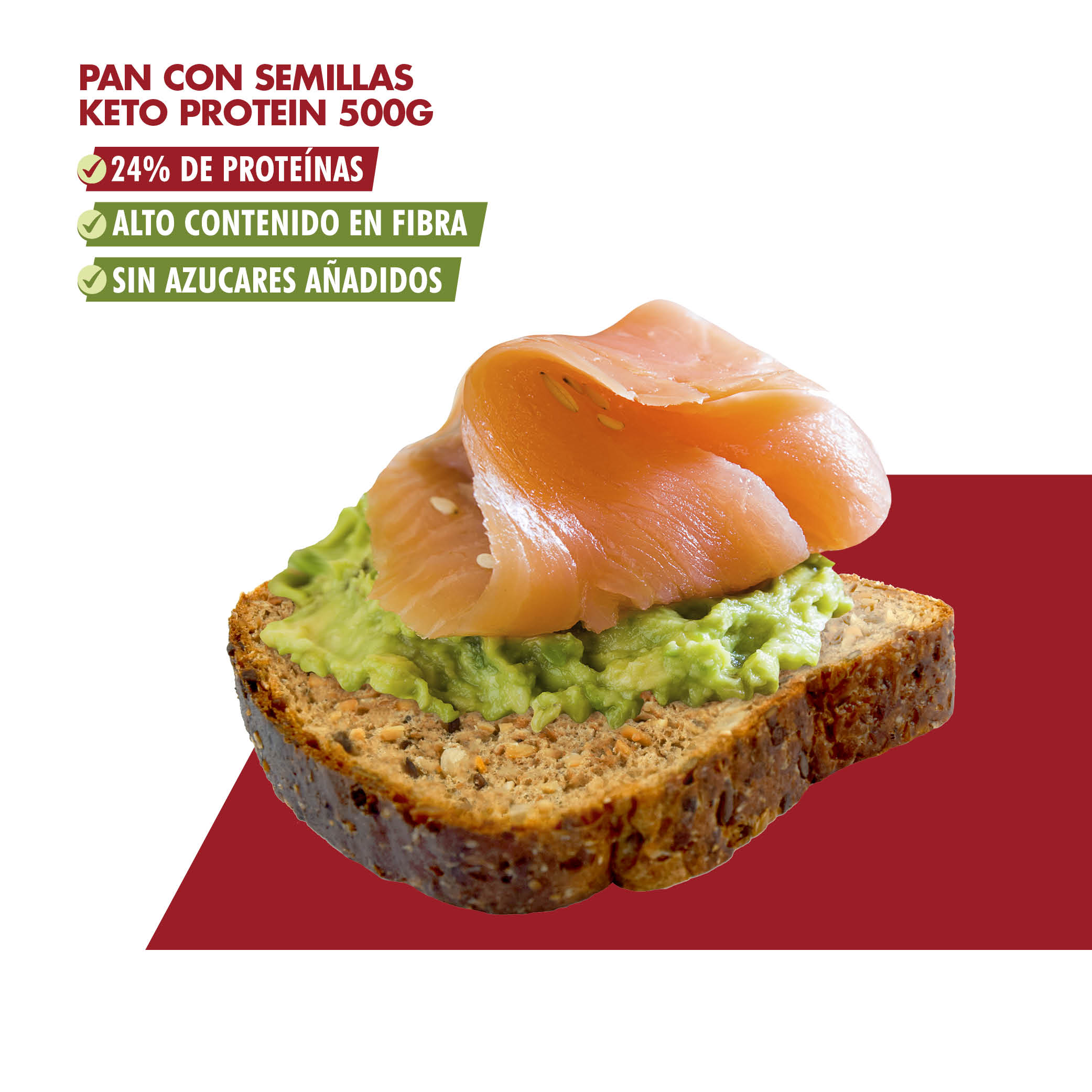 PAN CON SEMILLAS 500g - Imagen 2
