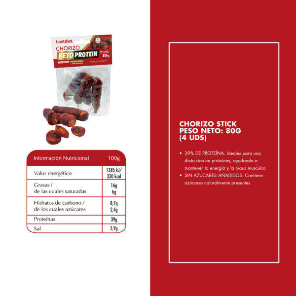 Pack 3x2 Chorizo Stick - Imagen 2