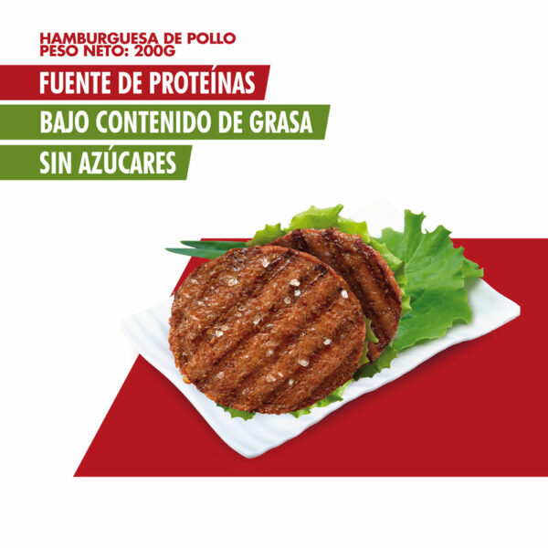 HAMBURGUESA DE POLLO 2uds. - Imagen 2