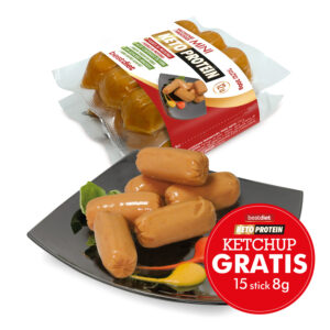 Salchichas Mini Keto + Ketchup