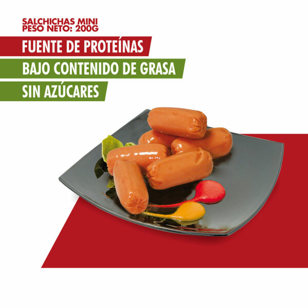 Pack 3x2 Salchichas Mini keto - Imagen 3