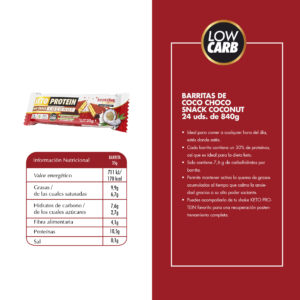 Barrita de Coco Choco Snack