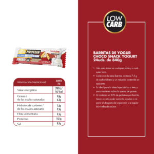 Barrita Yogur Choco Snack