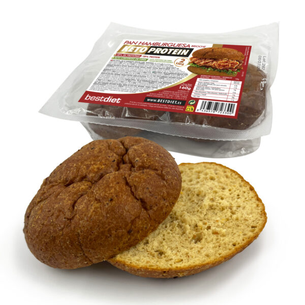 PAN DE HAMBURGUESA BRIOCHE 2 UDS