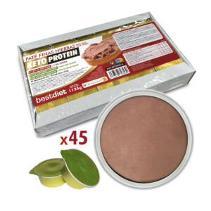 Paté Finas Hierbas de Pollo 45 monodosis de 25g