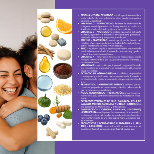 Complemento bebible biotina para fortalecer el cabello Bestdiet