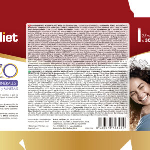 PELAZO. 30 Viales Bebibles. Vitaminas y minerales para el Cabello.