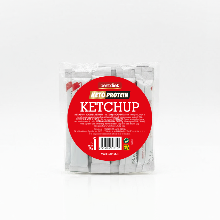 Kétchup 15 stick de 8g - Imagen 3