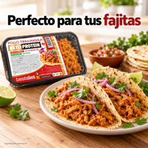 Pollo Tikka Masala, relleno para fajitas