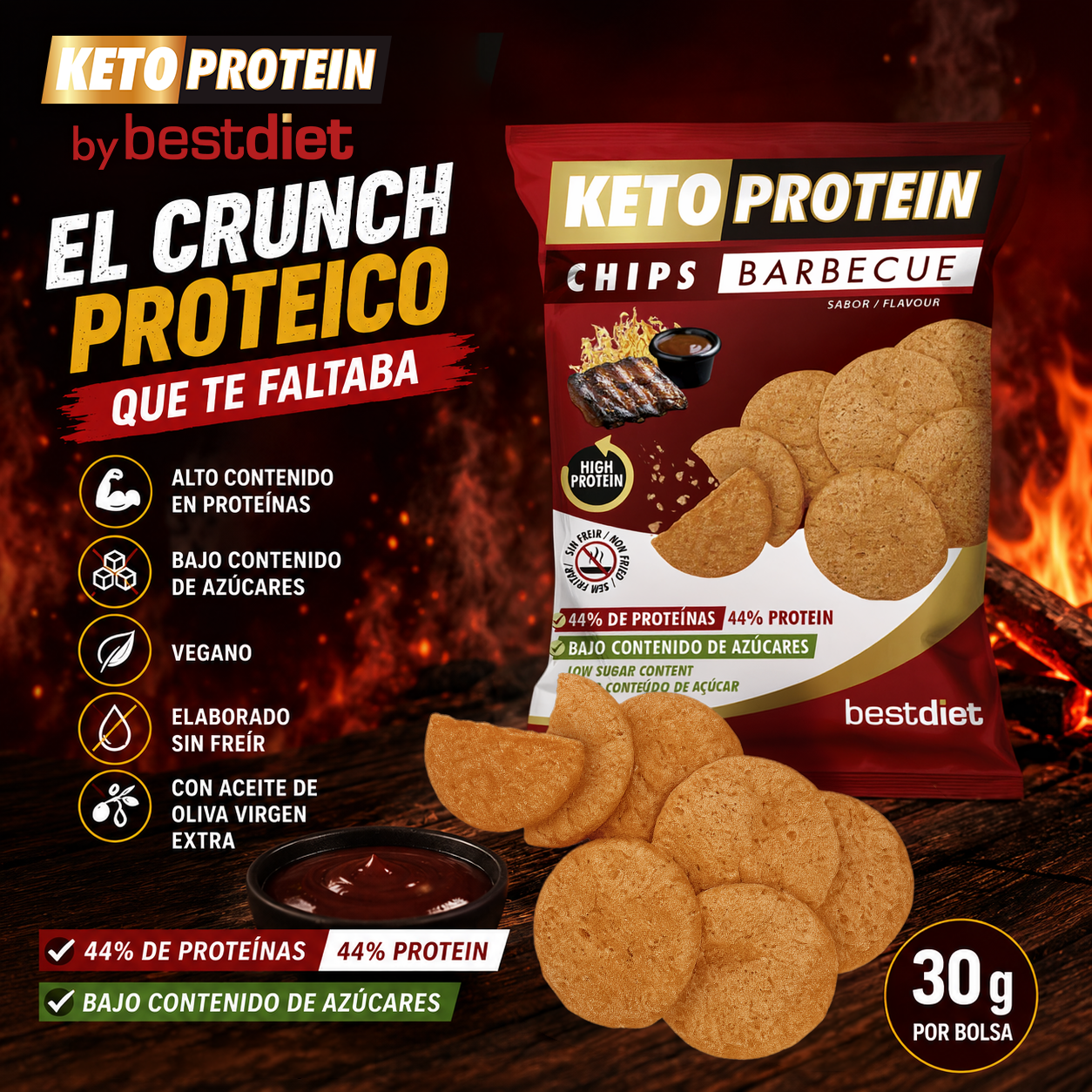 CAJA CHIPS BARBECUE (24 uds.) - Imagen 5